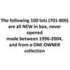 Image 1 : The next 100 lots are new in box, never opened (see description)