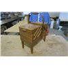 Image 2 : Wooden Sewing Kit/Box, Folds out - 12x21x25in.