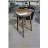 Image 1 : Antique Stool - 25in. Tall