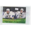 Image 1 : Large Hockey Card - 2000 OPC - Quack Attack Teemu Selanne, Paul Kariya  (3.5 x 5.5")