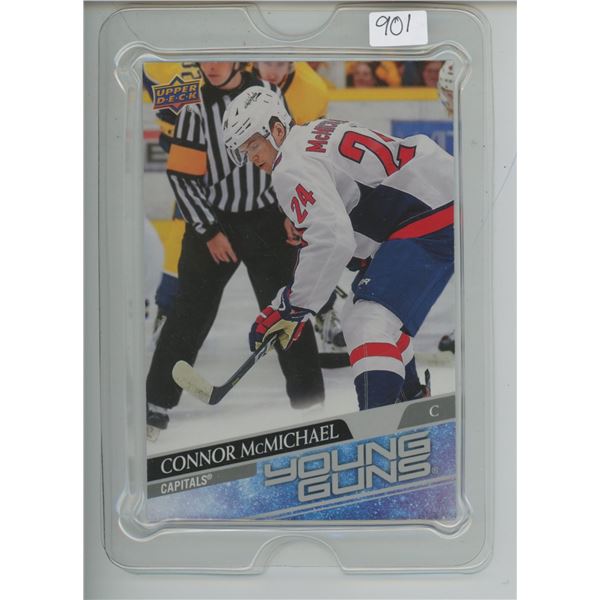 Large Hockey Card - 2020/21 Young Guns - Connor McMichael (3.5 x 5.5")