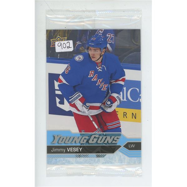 Large Hockey Card - 2016/17 Young Guns - Jimmy Vesey (3.5 x 5.5")