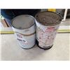 Image 2 : MACLEODS VARLON OIL TIN (EMPTY) & PACIFIC OIL TIN (FULL)