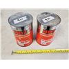 Image 1 : 2 CO-OP HD7 OIL TINS (FULL)