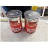Image 2 : 2 CO-OP HD7 OIL TINS (FULL)