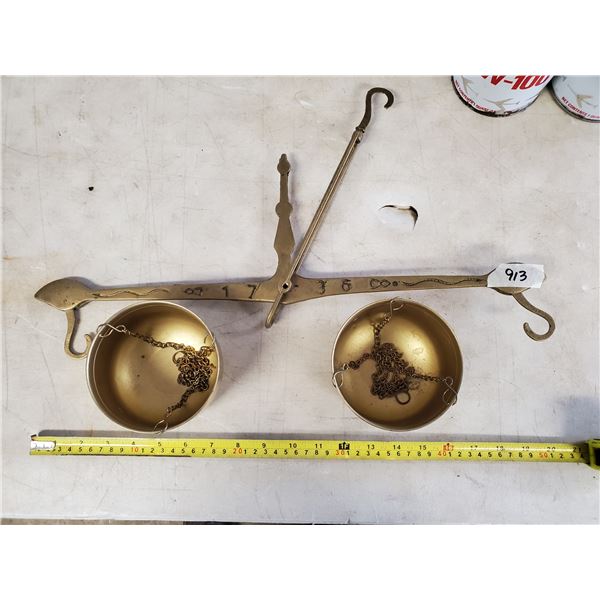 HANGING BRASS SCALE
