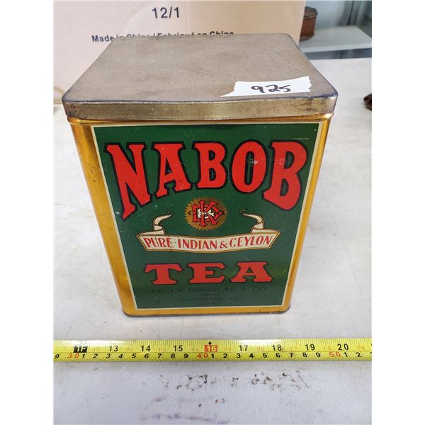 NABOB TEA TIN