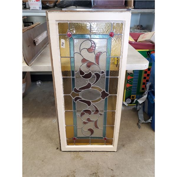 STAINED GLASS WINDOW