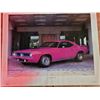 Image 1 : 1970 Hemi Cuda poster - printed 1987 20" X 16"