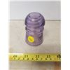 Image 2 : PURPLE GLASS INSULATOR