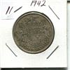 Image 1 : 1942 50 CENTS WIDE DATE SILVER