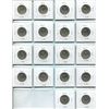 Image 2 : 18 X 90% SILVER U.S. 25 CENTS VARIOUS 1936-1964