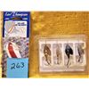 Image 2 : New Len Thompson #2 Fishing Spoon + PKG 4" "Mepps" Thunderbugs