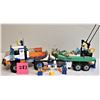 Image 1 : 2008 City LEGO #7726 "Coast Guard Truck + Speed Boat"