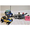 Image 2 : 2014 City LEGO Dune Buggy Trailer + Jeep #60082