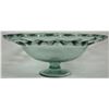 Image 3 : 16" Diameter Clear Fancy Glass Footed Bowl
