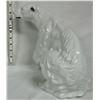Image 4 : Large 10" Tall Ceramic Polar Bear Statue