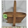 Image 2 : Wooden 9 X 11" Collapsible" Fruit Bowl / Handle