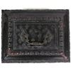 Image 3 : Ornate 12 X 8 X 6 " T Wooden storage box - 2 feet damaged in transport see photos