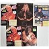 Image 2 : Lot of 5 Vintage Wrestling Magazines Lots Posters
