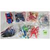 Image 2 : Lot of 7 1996 McDonalds "Marvel Super Heros" 6 New Sealed