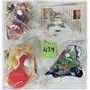 Image 2 : Lot of 4 1996 McDonalds "Super Mario Happy Meal" Toys New Sealed