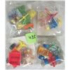 Image 2 : Lot 4 1990 Jim Henson's Muppet Babies Happy Meal Toys New Sealed