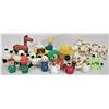 Image 1 : Vintage 1970s Fisher Price #915 Little People Play Family Farm Accessories