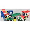 Image 2 : Vintage 1980s Fisher Price #2581 Little People Express Train Set