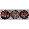 Image 2 : Lot of 3 2002 McDonalds Olympic "Photo" Pucks