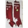 Image 1 : New Pair 24" "Canada" Olympic Woolen Socks
