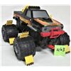 Image 1 : RARE 1984 "Lewis Galoob" Animal Battery Operated 10" All Terain Truck Monster Tires / Retractable Cl