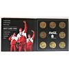 Image 2 : New Set of 8 2002 Salt Lake City Olympic Coins, NHL