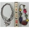 Image 4 : 2 Costume Jewellry Bracelets Plus 10 "Medallion" Pendant Necklaces