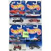 Image 1 : Lot of 4 1997 Hot Wheels New Sealed Vintage 25 Years Old
