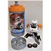 Image 4 : Set all 4 2003 NHL Sports Sets Water Bottles #3540 Puck Passer #3541 Slap Shot, 3542 Flip Shot, #354