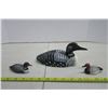Image 1 : 3 wooden ornamental ducks