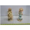 Image 3 : Pair of ceramic boy and girl