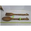 Image 1 : Wooden spoon and fork