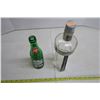 Image 4 : CN Tower whisky bottle and old 7up bottle