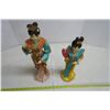 Image 4 : Pair of Yu Chu Broider Chinese silk souvenier dolls