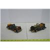 Image 1 : 2 wooden toy ornamental cars