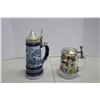 Image 1 : 2 glass beer steins