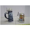 Image 3 : 2 glass beer steins