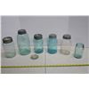 Image 1 : Set of 6 green glass sealers