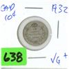 Image 1 : 1932 CAD 10 cent