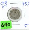 Image 1 : 1935 CAD 10 cent