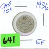 Image 1 : 1936 CAD 10 cent
