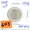 Image 1 : 1942 CAD 10 cent