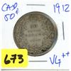 Image 1 : 1912 CAD 50 cent